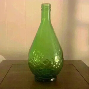 Vintage Gallo Green Half Gallon Wine Bottle